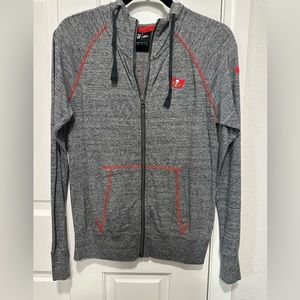 4/$25 Nike NFL Buccaneers womens zip up in Heather gray size small